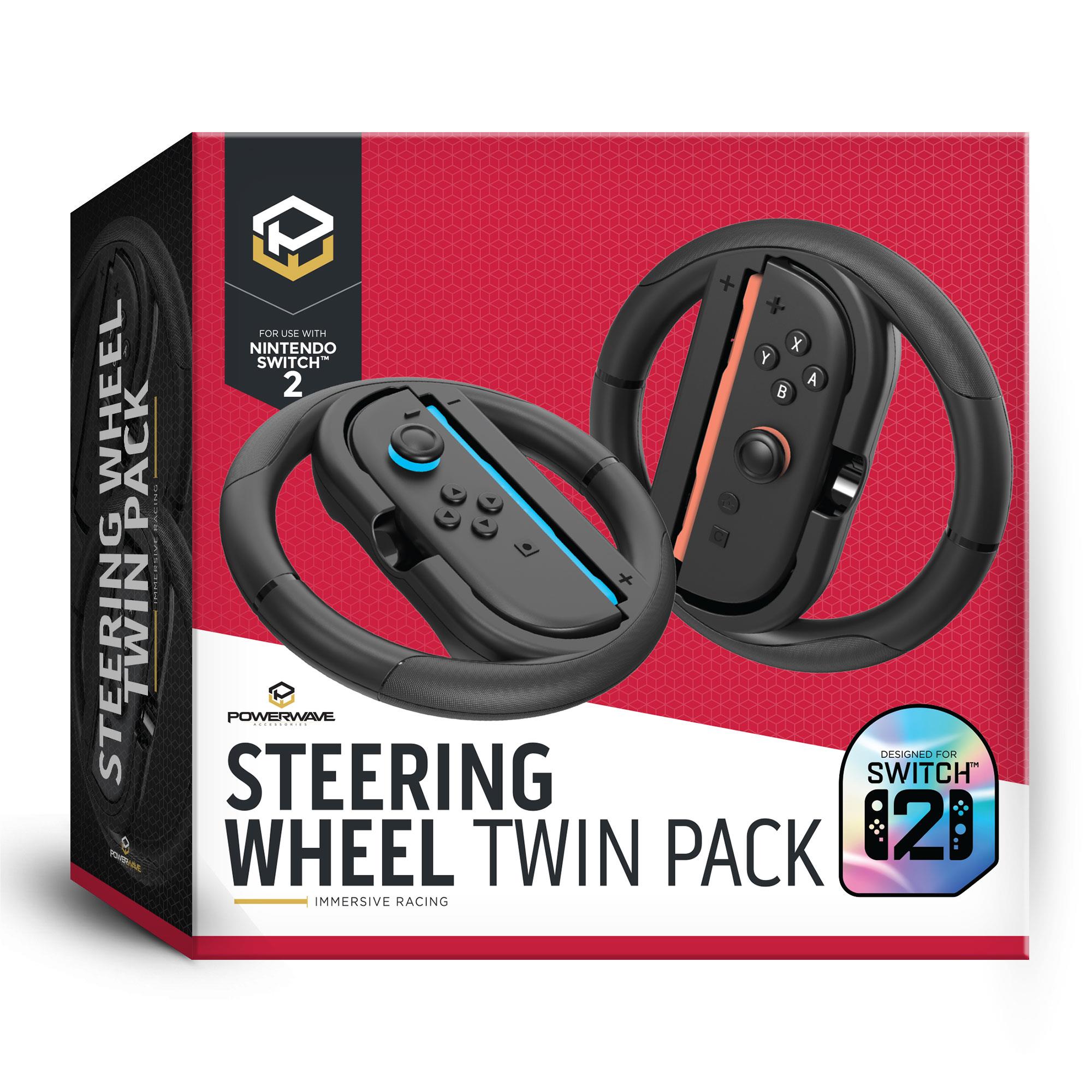 Powerwave Steering Wheel Twin Pack for Nintendo Switch 2