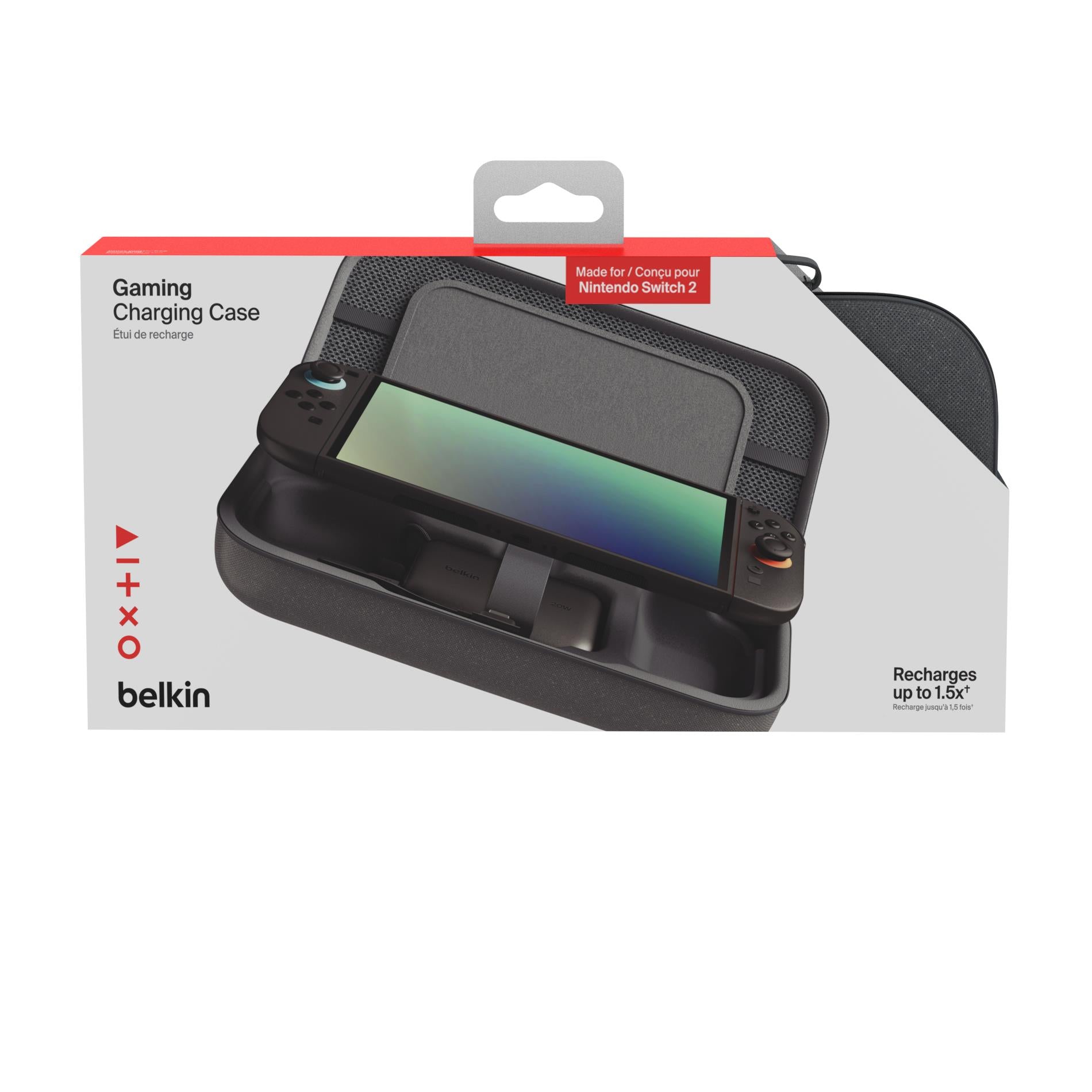 Belkin Charging Case for Nintendo Switch 2 (Charcoal)