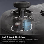 PowerA Advantage Wireless Controller with Hall Effect for Nintendo Switch 2 (Black)